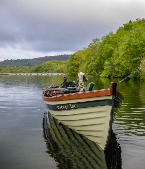My Irish drift Sheelin Boat Brittany Fly Fishing