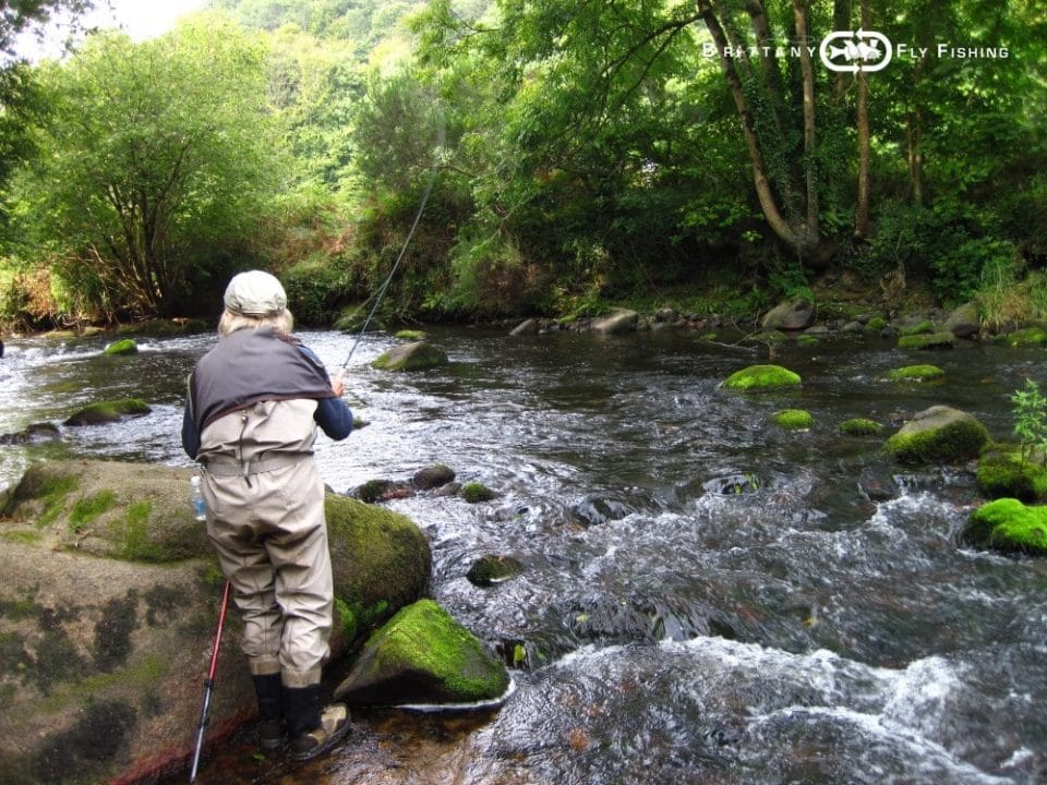 Freshwater fly fishing