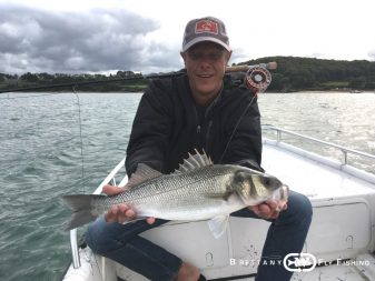 Pêche du bar à la mouche en Baie de Morlaix