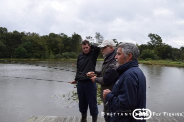 Initiation pêche à la mouche en Bretagne