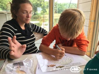 Apprendre la pêche à la mouche aux enfants