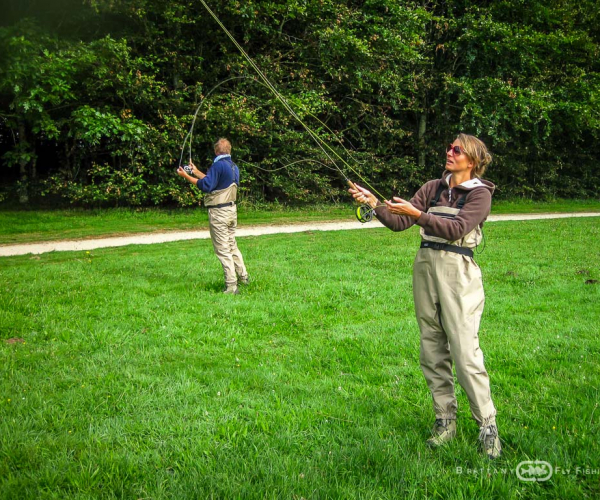 Trout fly fishing tuition