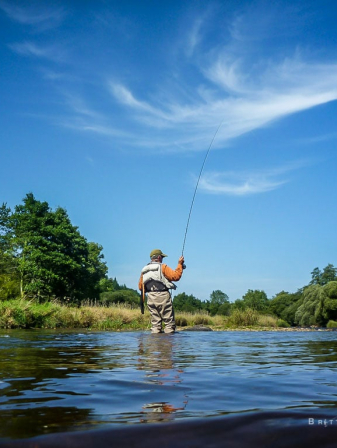 Pêche à la mouche sur l’Aulne Rivière | Brittany Fly Fishing